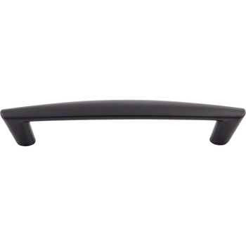Top Knobs, Nouveau, Tinley, 5 1/16" (128mm) Straight Pull, Flat Black