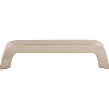 Top Knobs, Nouveau, Tapered Bar, 5 1/16" (128mm) Pull, Brushed Satin Nickel