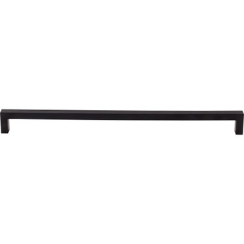 Top Knobs, Nouveau, 12 5/8" (320mm) Square Bar Pull, Flat Black