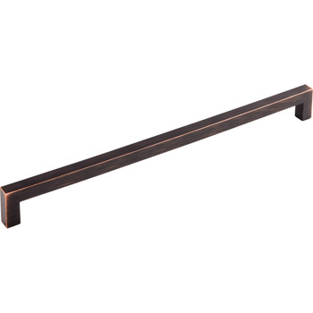 Top Knobs, Nouveau, 12" (305mm) Square Bar Pull, Tuscan Bronze - alt view