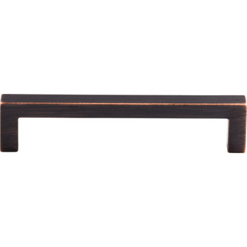 Top Knobs, Nouveau, 5 1/16" (128mm) Square Bar Pull, Tuscan Bronze