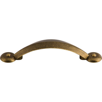 Top Knobs, Dakota, Angle, 3" Curved Pull, German Bronze