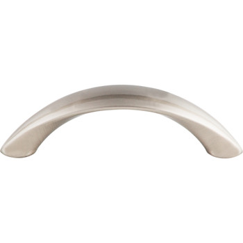 Top Knobs, Dakota, Arc, 3" Curved Pull, Brushed Satin Nickel