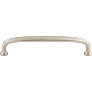 Top Knobs, Asbury, Charlotte, 6" Straight Pull, Brushed Satin Nickel