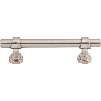 Top Knobs, Asbury, Bit, 3 3/4" (96mm) Bar Pull, Brushed Satin Nickel