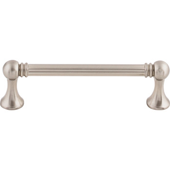 Top Knobs, Asbury, Grace, 3 3/4" (96mm) Straight Pull, Brushed Satin Nickel