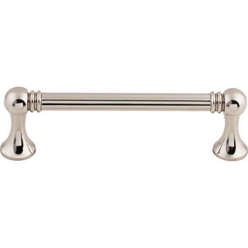 Top Knobs, Asbury, Grace, 3 3/4" (96mm) Straight Pull, Polished Nickel