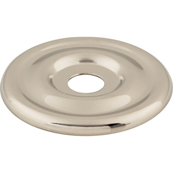 Top Knobs, Devon, Brixton, 1 3/8" Backplate, Polished Nickel