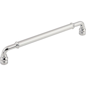 Top Knobs, Devon, Brixton, 7 9/16" (192mm) Straight Pull, Polished Chrome - alt view