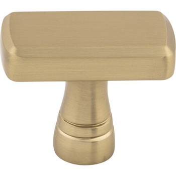 Top Knobs, Devon, Kingsbridge, 1 3/8" Rectangle Knob, Honey Bronze