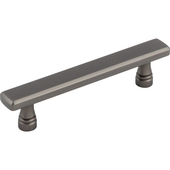 Top Knobs, Devon, Kingsbridge, 3 3/4" (96mm) Bar Pull, Ash Gray - alt view