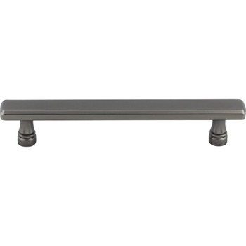 Top Knobs, Devon, Kingsbridge, 5 1/16" (128mm) Bar Pull, Ash Gray