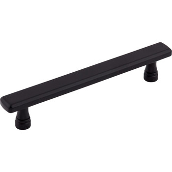 Top Knobs, Devon, Kingsbridge, 5 1/16" (128mm) Bar Pull, Flat Black - alt view