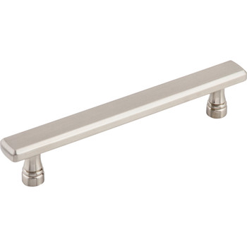 Top Knobs, Devon, Kingsbridge, 5 1/16" (128mm) Bar Pull, Brushed Satin Nickel - alt view