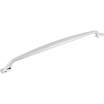 Top Knobs, Devon, Torbay, 12" (305mm) Straight Pull, Polished Chrome - alt view