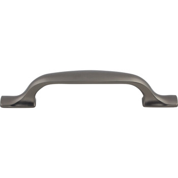 Top Knobs, Devon, Torbay, 3 3/4" (96mm) Straight Pull, Ash Gray