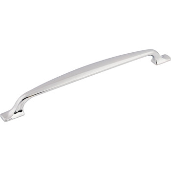 Top Knobs, Devon, Torbay, 8 13/16" (224mm) Straight Pull, Polished Chrome - alt view