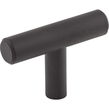 Top Knobs, Bar Pulls, Hopewell, 2" T-Knob, Flat Black - alt view