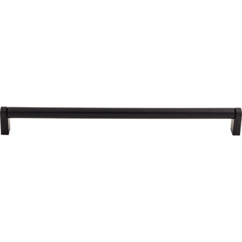 Top Knobs, Bar Pulls, Pennington, 11 11/32" Straight Pull, Flat Black