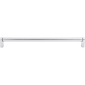 Top Knobs, Bar Pulls, Pennington, 11 11/32" Straight Pull, Polished Chrome