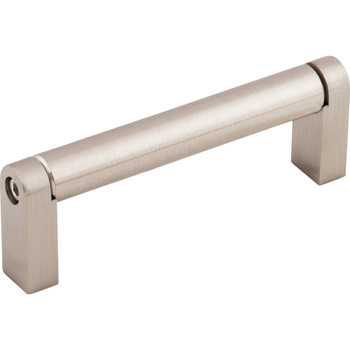 Top Knobs, Bar Pulls, Pennington, 3 3/4" (96mm) Straight Pull, Brushed Satin Nickel - alt view