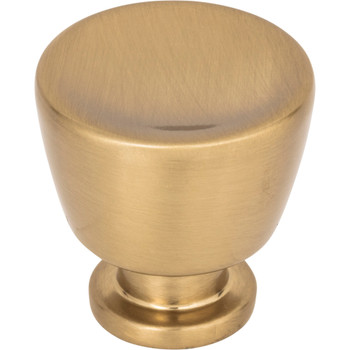 Atlas Homewares, Conga, 1 1/8" Round Knob, Warm Brass