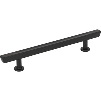 Atlas Homewares, Conga, 5 1/16" (128mm) Bar Pull, Matte Black - alt view