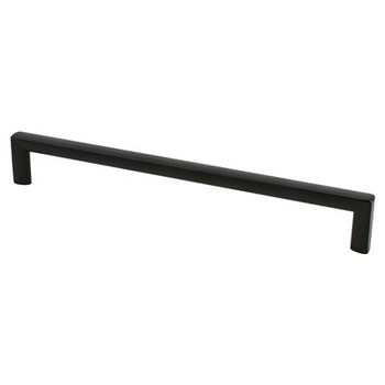 Berenson, Metro, 8 13/16" (224mm) Square Ended Pull, Matte Black