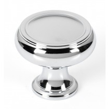 Alno, Charlie's Collection, 1 1/4" Round Knob Polished Chrome