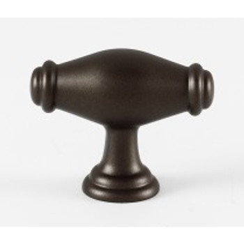 Alno, Charlie's Collection, 1 3/4" Oval Knob, Chocolate Bronze
