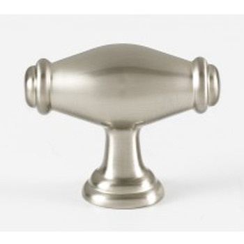 Alno, Charlie's Collection, 1 3/4" Oval Knob, Satin Nickel