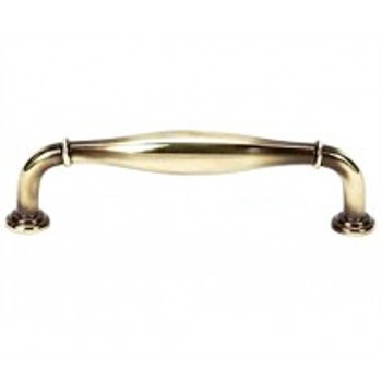 Alno, Charlie's Collection, 4" Straight Pull, Polished Antique