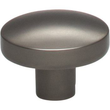 Top Knobs, Lynwood, Hillmont, 1 3/8" Round Knob, Ash Gray