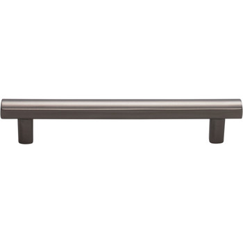 Top Knobs, Lynwood, Hillmont, 5 1/16" (128mm) Bar Pull, Ash Gray