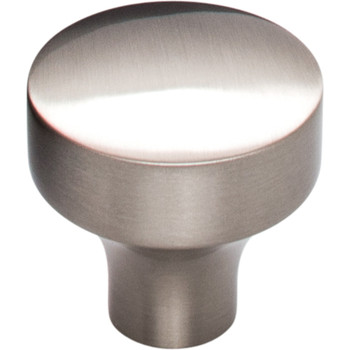 Top Knobs, Lynwood, Kinney, 1 1/8" Round Knob, Brushed Satin Nickel