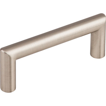 Top Knobs, Lynwood, Kinney, 3" Square Ended Pull, Brushed Satin Nickel - Alt View