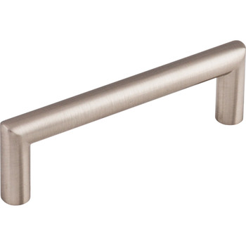 Top Knobs, Lynwood, Kinney, 3 3/4" (96mm) Square Ended Pull, Brushed Satin Nickel - Alt View