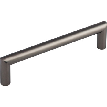 Top Knobs, Lynwood, Kinney, 5 1/16" (128mm) Square Ended Pull, Ash Gray - Alt View