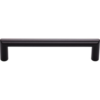 Top Knobs, Lynwood, Kinney, 5 1/16" (128mm) Square Ended Pull, Flat Black