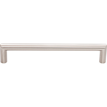 Top Knobs, Lynwood, Kinney, 6 5/16" (160mm) Square Ended Pull, Brushed Satin Nickel