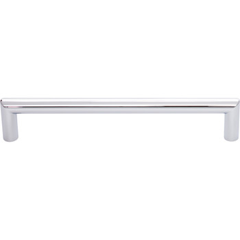 Top Knobs, Lynwood, Kinney, 6 5/16" (160mm) Square Ended Pull, Polished Chrome