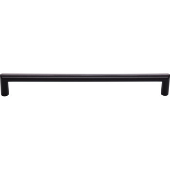 Top Knobs, Lynwood, Kinney, 8 13/16" (224mm) Square Ended Pull, Flat Black