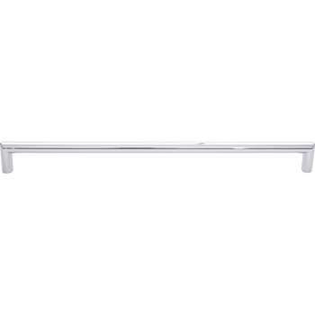 Top Knobs, Lynwood, Kinney, 12" (305mm) Square Ended Pull, Polished Chrome