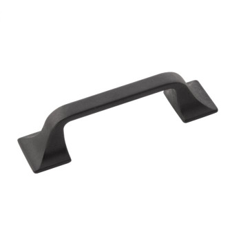 Belwith Hickory, Forge, 3" Straight Pull, Black Iron