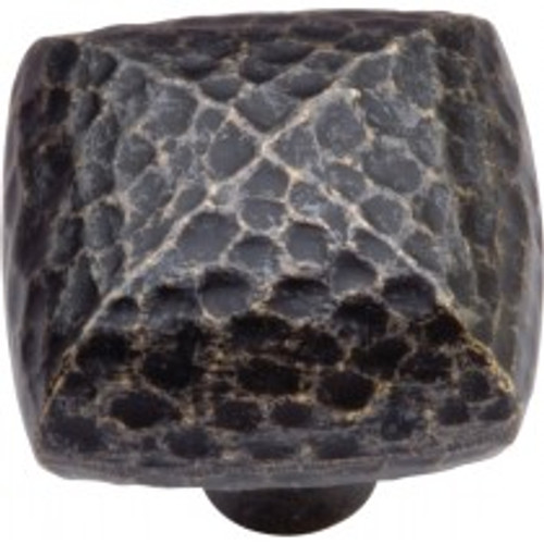 Belwith Hickory, Mountain Lodge, 1 1/4" Square Knob, Windover Antique