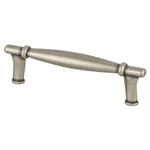 Berenson, Dierdra, 3 3/4" (96mm) Bar Pull, Weathered Nickel