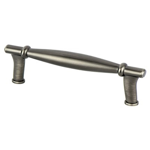 Berenson, Dierdra, 3 3/4" (96mm) Bar Pull, Vintage Nickel