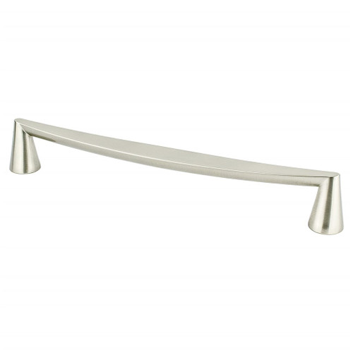 Berenson, Domestic Bliss, 8 13/16" (224mm) Pull, Brushed Nickel