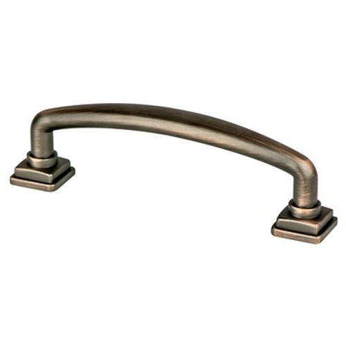 Berenson, Tailored Traditional, 3 3/4" (96mm) Straight Pull, Verona Bronze