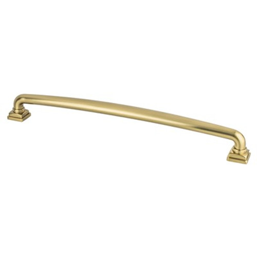 Berenson, Tailored Traditional, 12" (305mm) Appliance Pull, Modern Brushed Gold